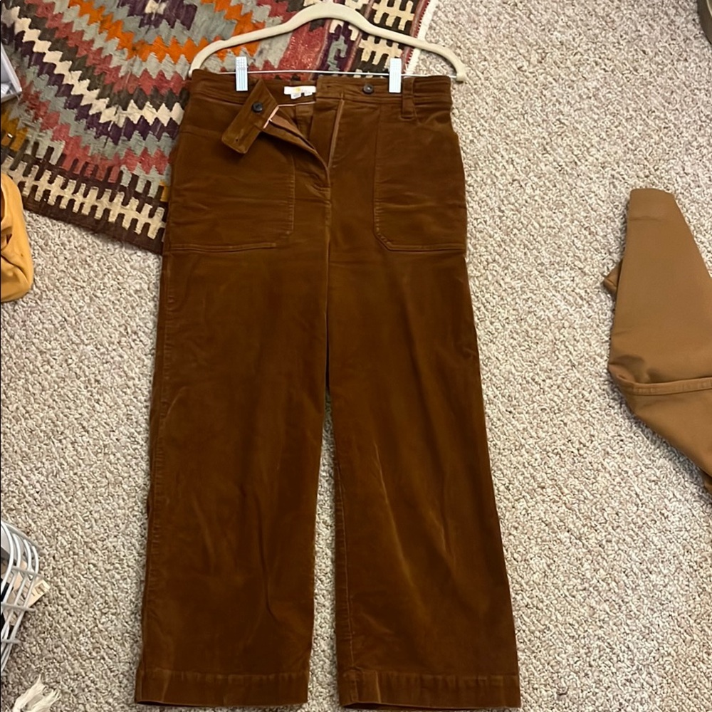 Boden Brown High-Waisted Cords 70s style
